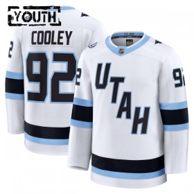 Lasten Pelipaita Utah Hockey Club Fanatics Premium Logan Cooley Vieras Valkoinen